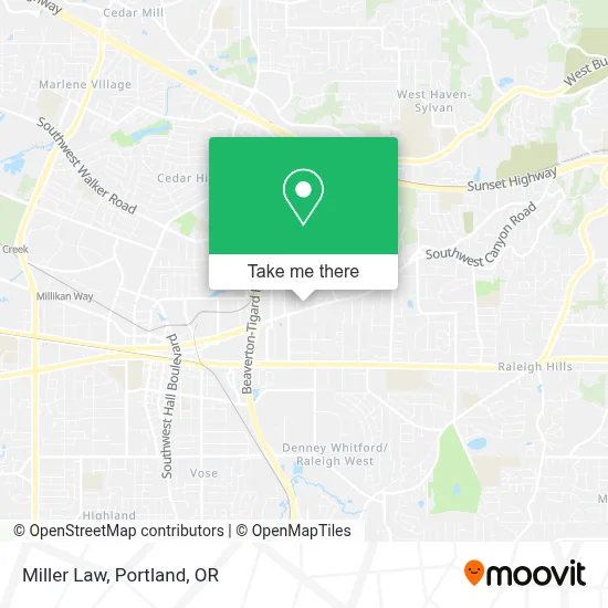 Miller Law map