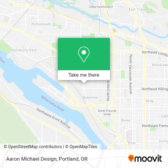 Aaron Michael Design map