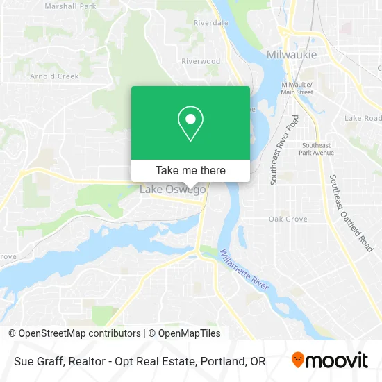 Sue Graff, Realtor - Opt Real Estate map