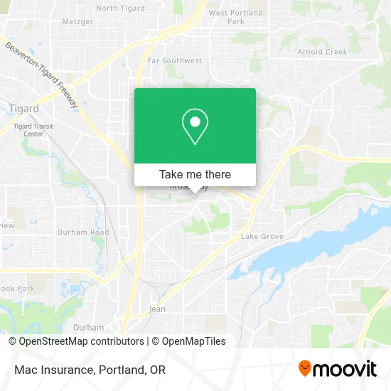 Mac Insurance map
