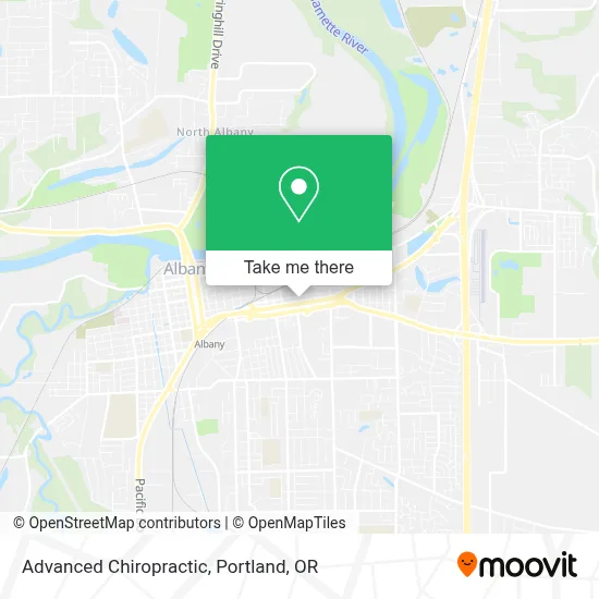 Advanced Chiropractic map