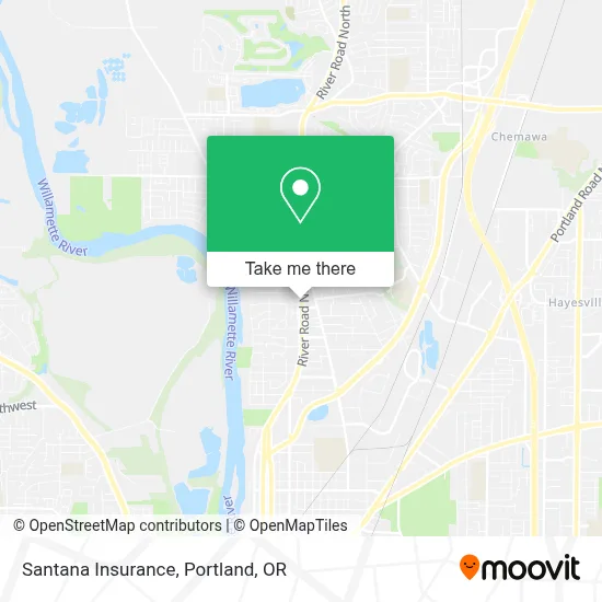 Santana Insurance map