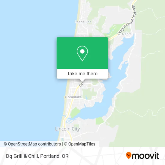 Dq Grill & Chill map
