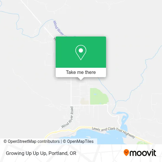 Growing Up Up Up map