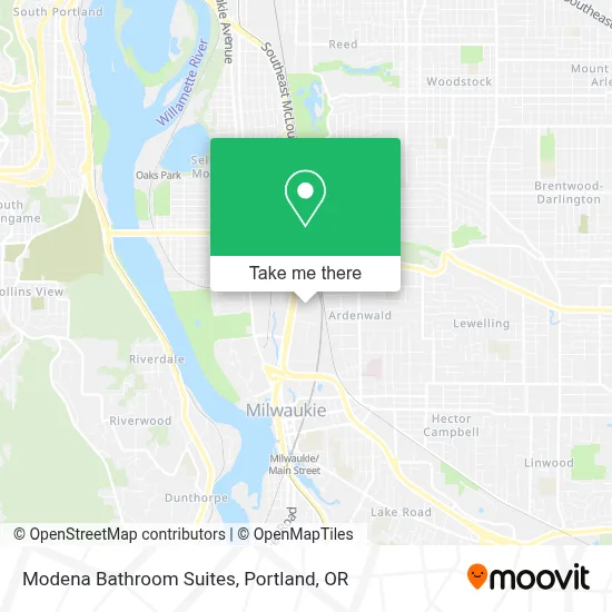Modena Bathroom Suites map