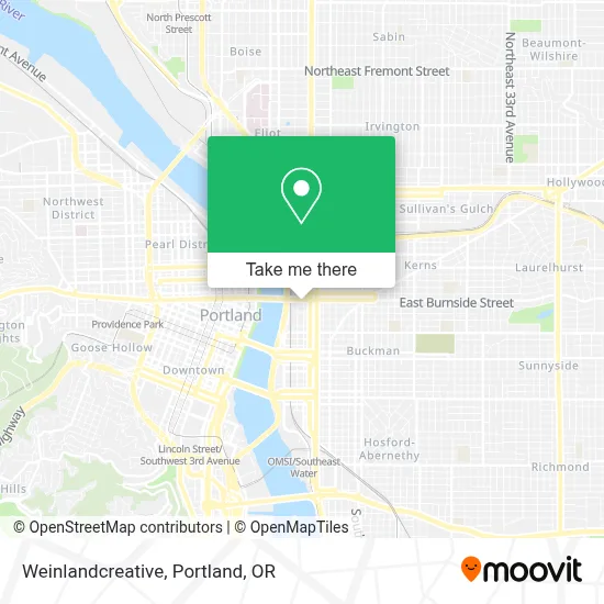 Weinlandcreative map
