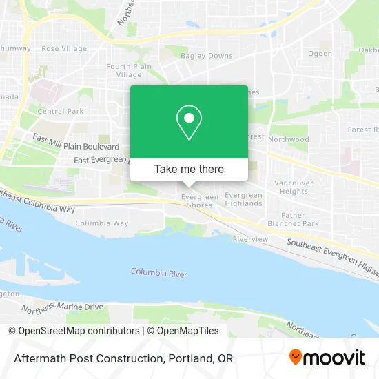 Aftermath Post Construction map