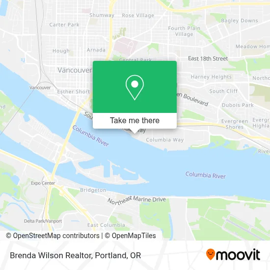 Brenda Wilson Realtor map