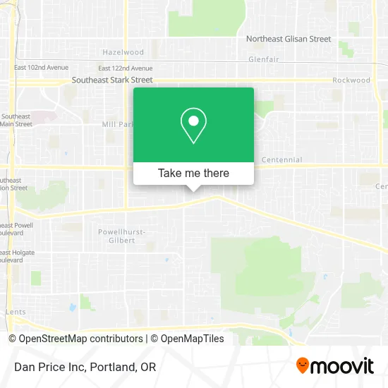 Dan Price Inc map