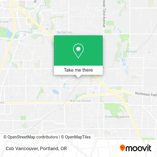Csb Vancouver map