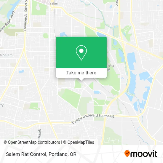 Salem Rat Control map