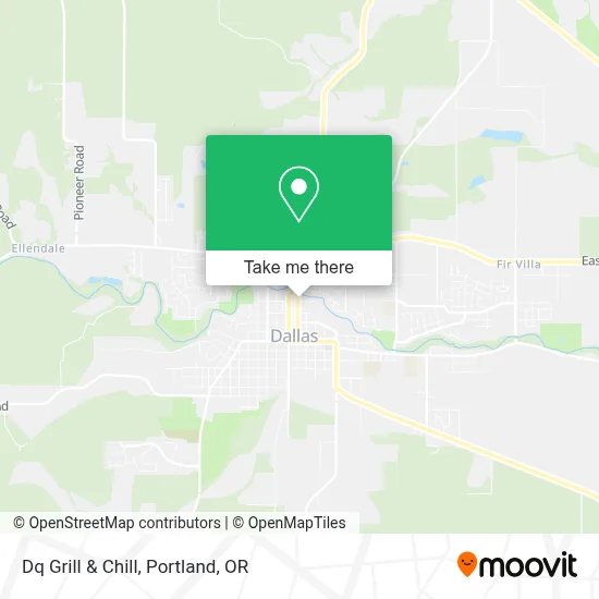 Dq Grill & Chill map