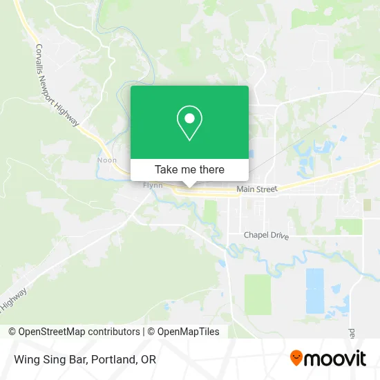 Wing Sing Bar map