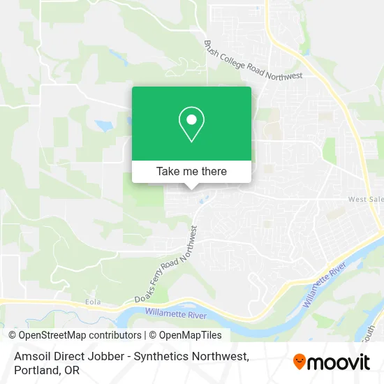 Amsoil Direct Jobber - Synthetics Northwest map