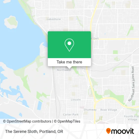 The Serene Sloth map