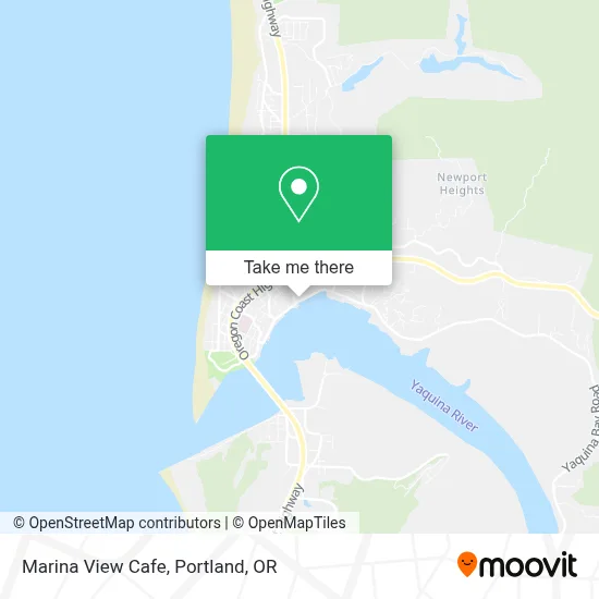 Marina View Cafe map