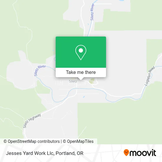 Jesses Yard Work Llc map