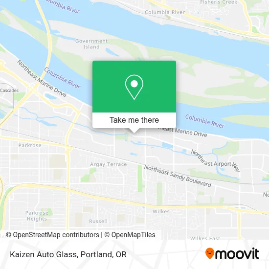 Kaizen Auto Glass map