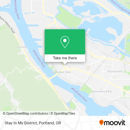 Stay In My District map