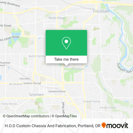 H.O.D Custom Chassis And Fabrication map