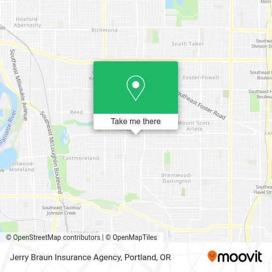 Jerry Braun Insurance Agency map