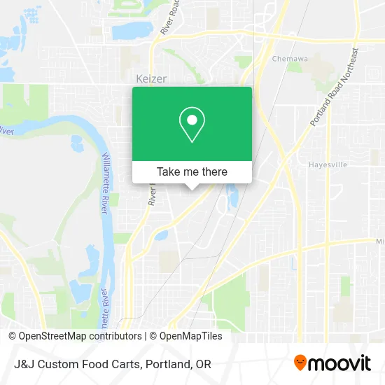 J&J Custom Food Carts map