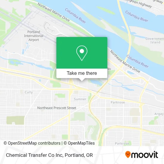 Chemical Transfer Co Inc map