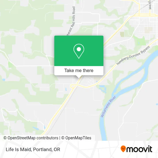 Life Is Maid map