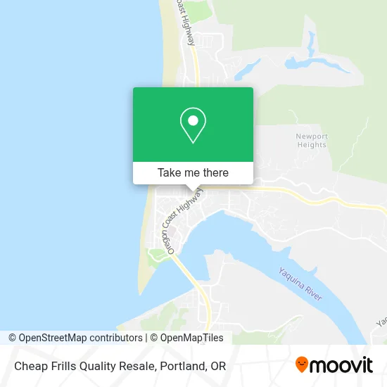 Cheap Frills Quality Resale map