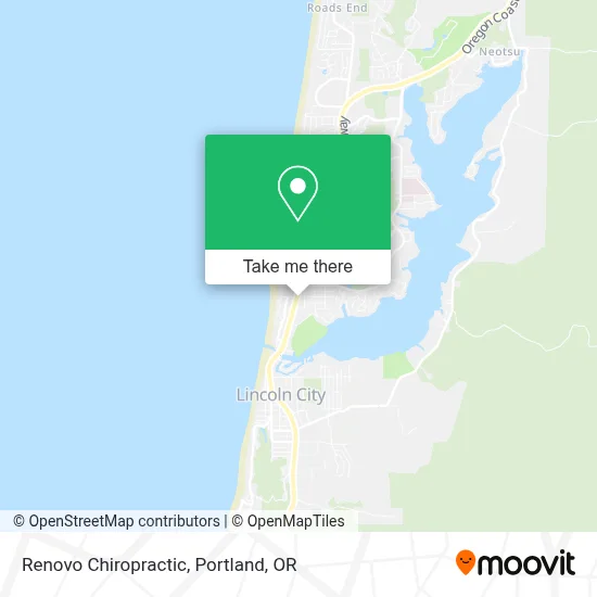 Renovo Chiropractic map