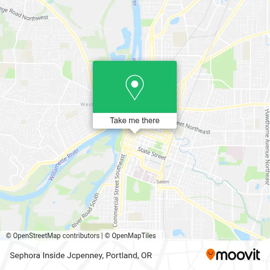 Sephora Inside Jcpenney map