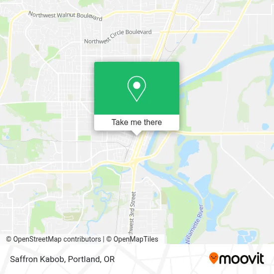 Saffron Kabob map