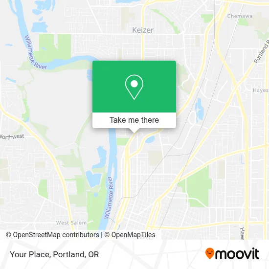 Your Place map
