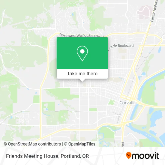 Friends Meeting House map
