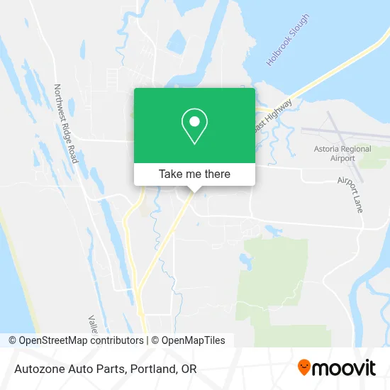 Autozone Auto Parts map