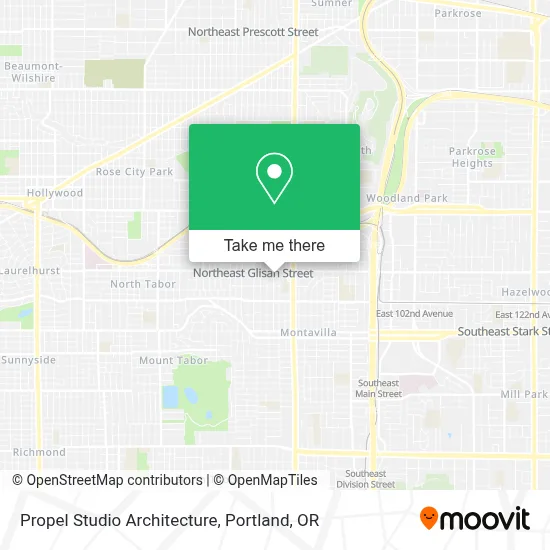 Propel Studio Architecture map