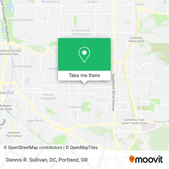 Dennis R. Sullivan, DC map