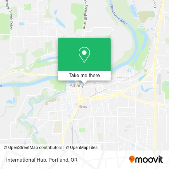 Hub International map
