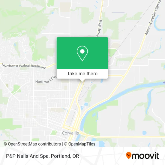 P&P Nails And Spa map