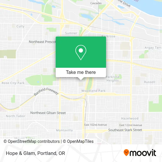 Hope & Glam map