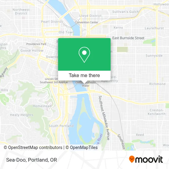 Sea-Doo map