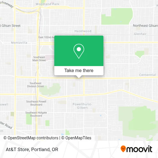 At&T Store map
