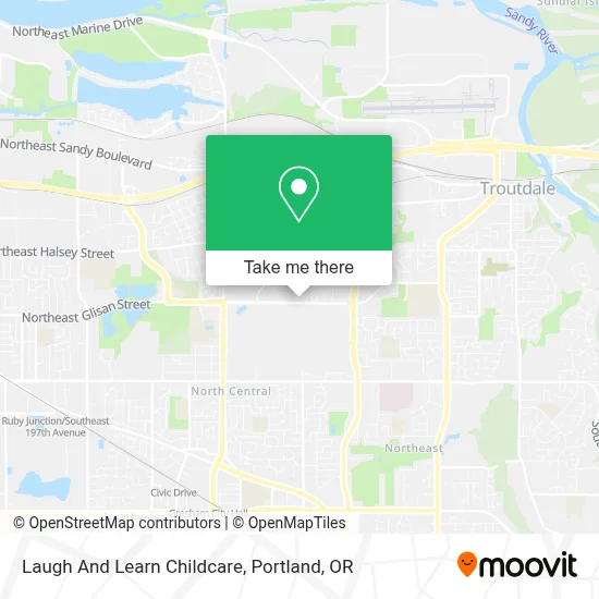 Laugh And Learn Childcare map