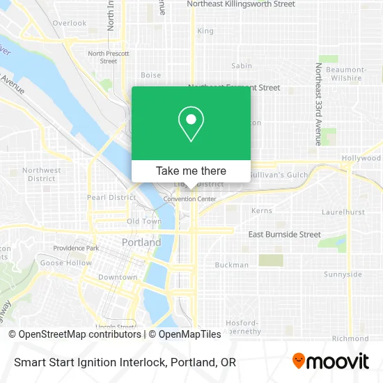 Smart Start Ignition Interlock map