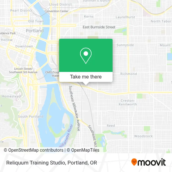 Reliquum Training Studio map