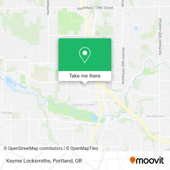 Keyme Locksmiths map