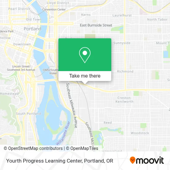 Yourth Progress Learning Center map