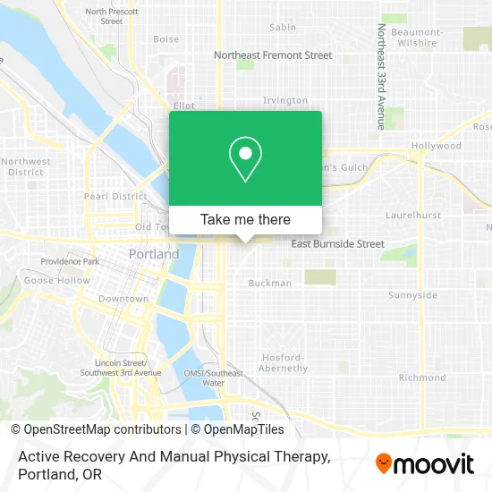 Active Recovery And Manual Physical Therapy map