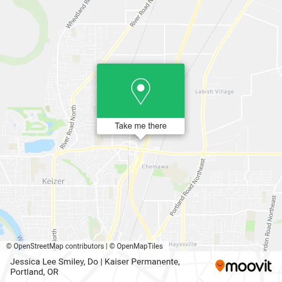 Jessica Lee Smiley, Do | Kaiser Permanente map