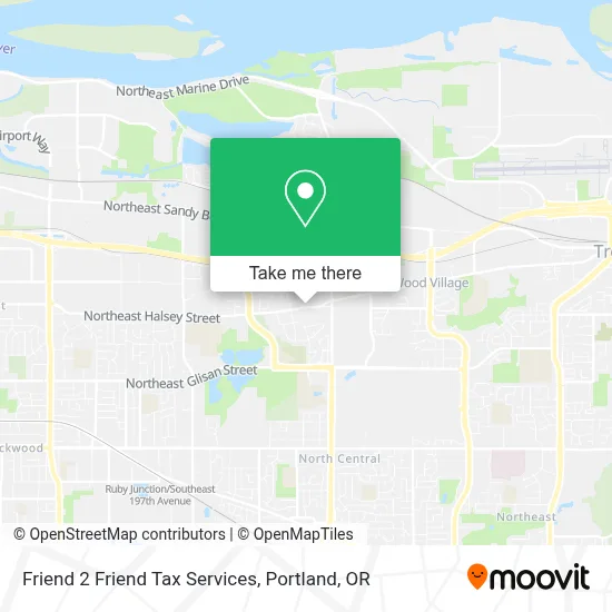 Friend 2 Friend Tax Services map
